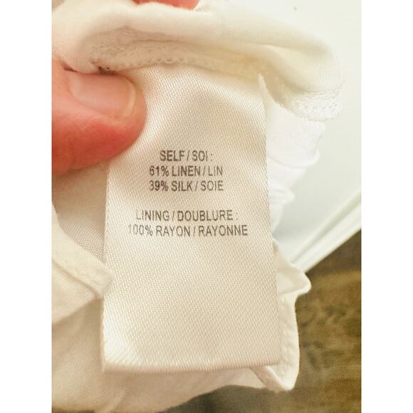 TANYA TAYLOR Multicolor Floral V-Neck Ruffle Sleeve Blaire Midi Dress Size 6 - Picture 11 of 14